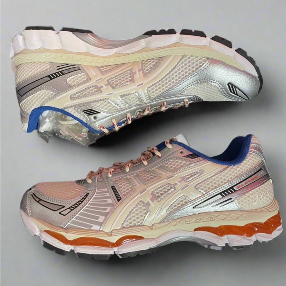 ASICS Ronnie Fieg x Gel Kayano 12.1 Cream Blue Orange Size 9